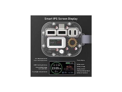 تصویر پاوربانک هیسکا مدل HP-444PD ظرفیت 40000 میلی آمپر ساعت